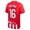 Officiële Voetbalshirt Atlético Madrid Molina 16 Thuis 2023-24 - Heren